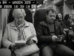 Kamera in der Deutschen Bahn