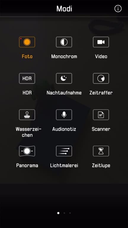 Kamera-App des Huawei P10 Plus
