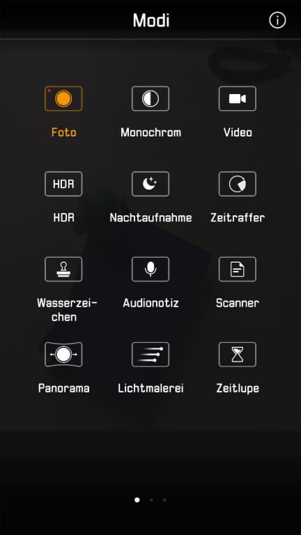 Kamera-App des Huawei P10 Plus