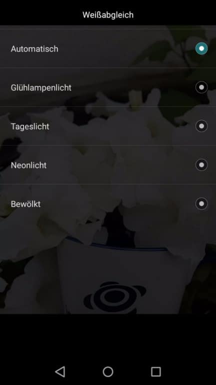 Kamera-App des Huawei Y6 (2017) Dual SIM