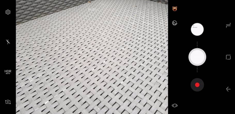 Kamera-App des Samsung Galaxy S8+