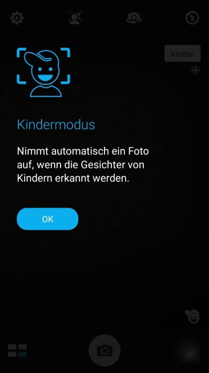 Kamera-App und -Einstellungen beim Asus ZenFone 3 Deluxe