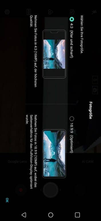 Kamera-App und -Einstellungen