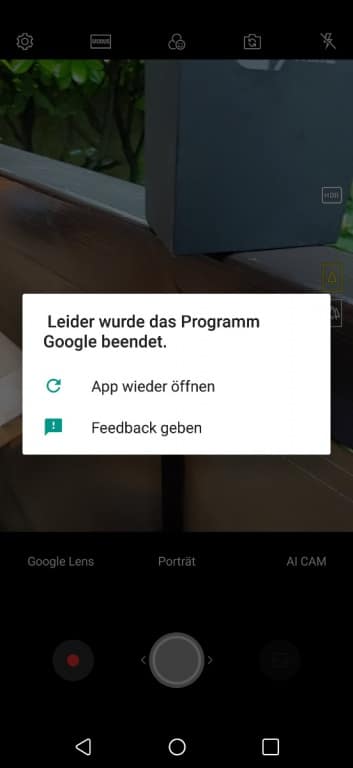 Kamera-App und -Einstellungen