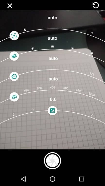 Kamera-Software des Lenovo Moto G4