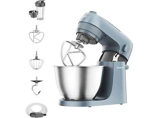 Kenwood Küchenmaschine mit 4-Liter-Rührschüssel und diersen Aufsätzen