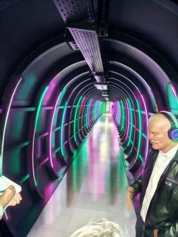 Nur dieser Tunnel führt in die KI-Factory