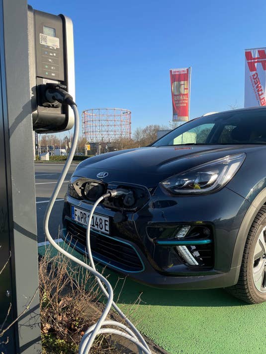 Kia e-Niro an Ladestation