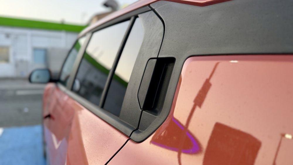 Türöffner an der Hintertür des Kia EV3.