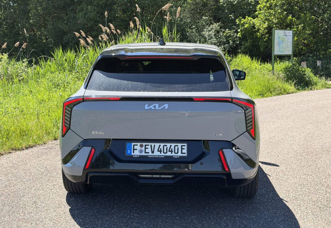 Heck des Kia EV4