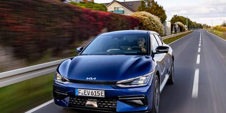 E-auto Kia EV6 RWD mit 84 kWh (2025) Foto: E-auto Kia EV6 RWD mit 84 kWh (2025)