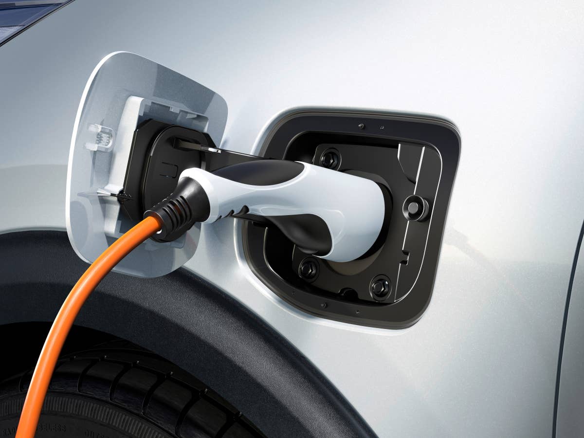 Plug-in-Hybrid-Anschluss am Kia Niro