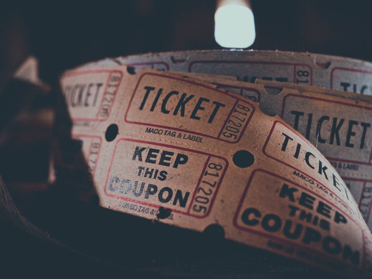 Kinotickets Alte Kinotickets zum abreißen