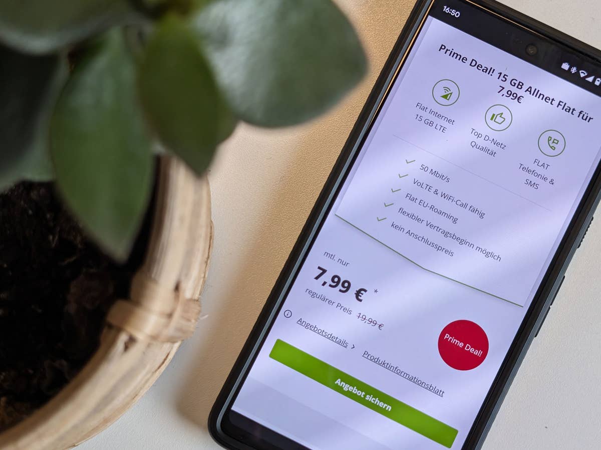 8-Euro-Tarif im Vodafone-Netz