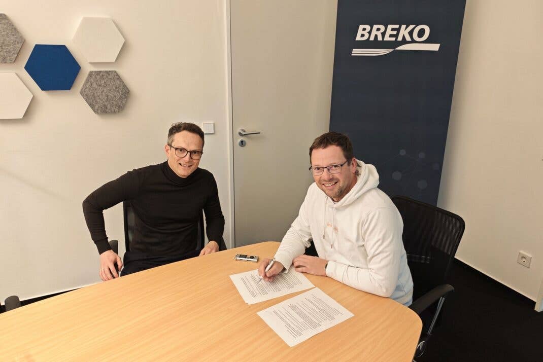 Sven Knapp (links) im Gespräch mit Thorsten Neuhetzki