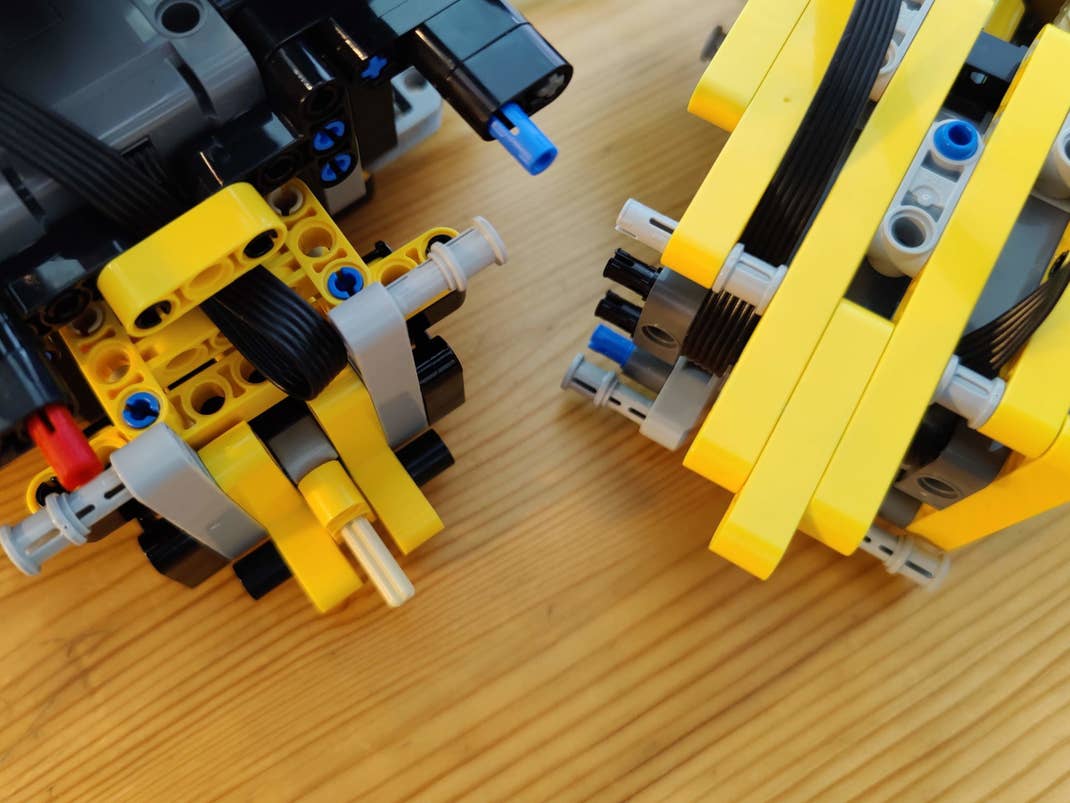 Knickgelenk des Lego Technic Volvo Dumper 42114