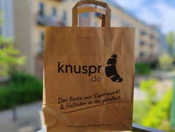 Knuspr liefert in Papiertüten