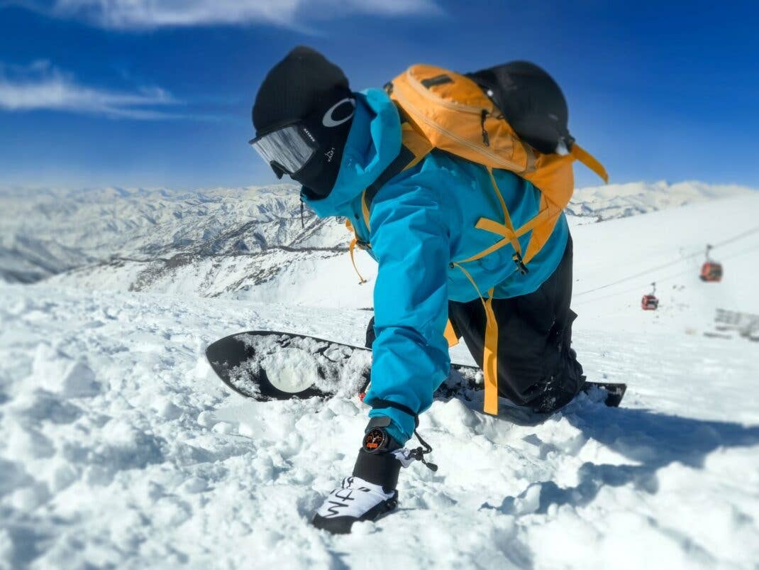 KOSPET Tank T3 Ultra 2 Smartwatch im Schnee