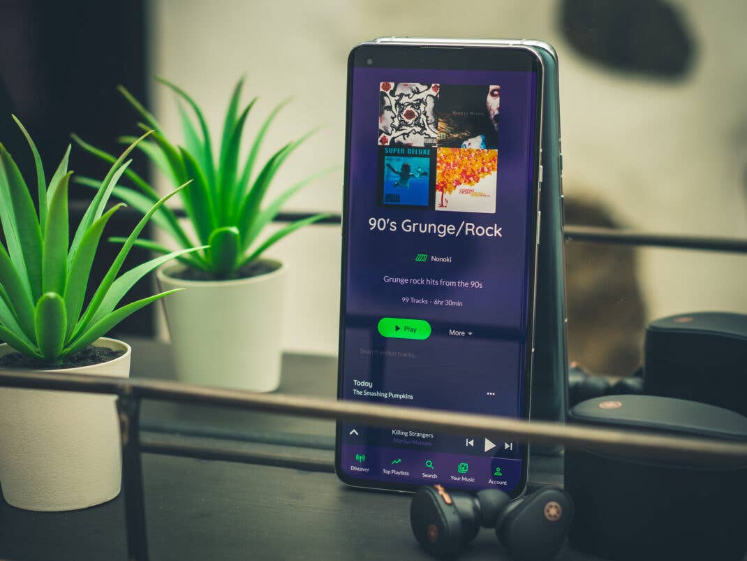 So sieht die kostenlose Spotify-Alternative auf de Handy aus