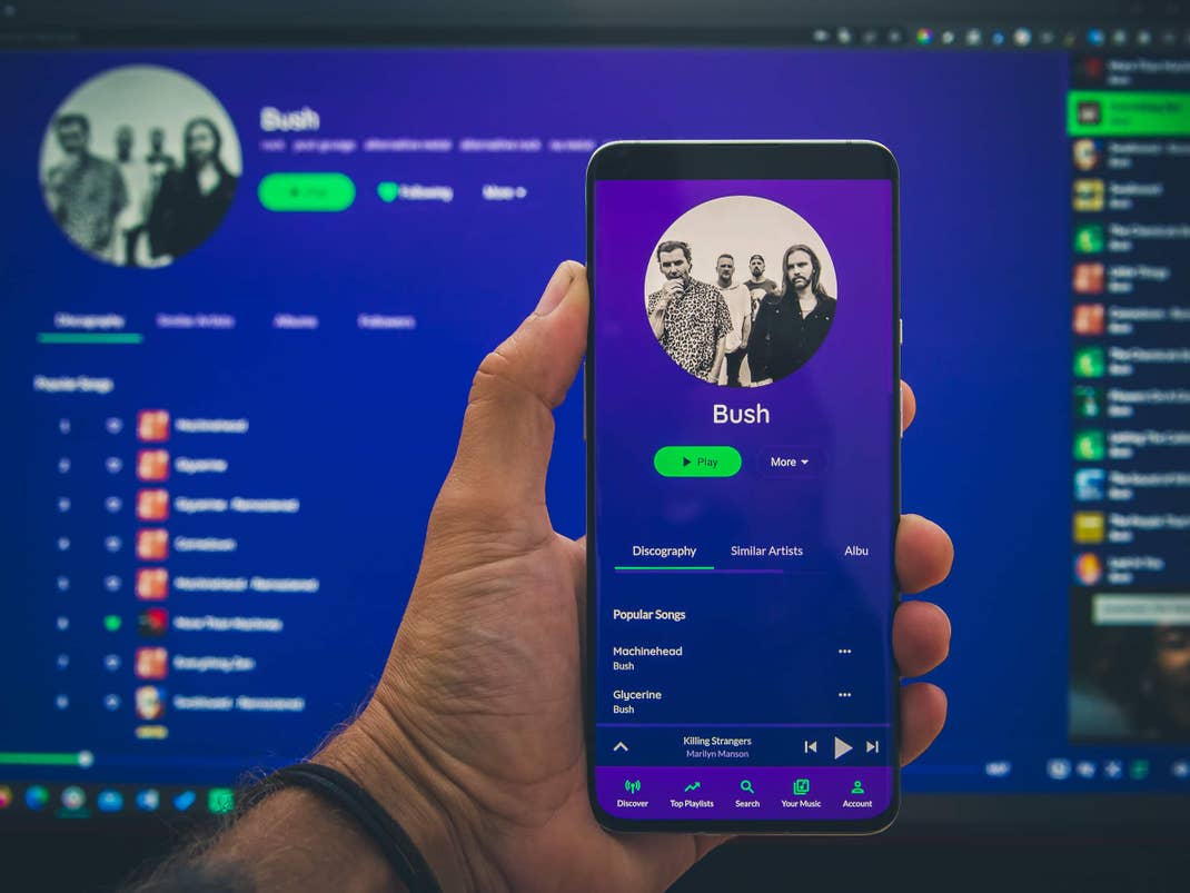 So sieht die kostenlose Spotify-Alternative auf Handy und Computer aus