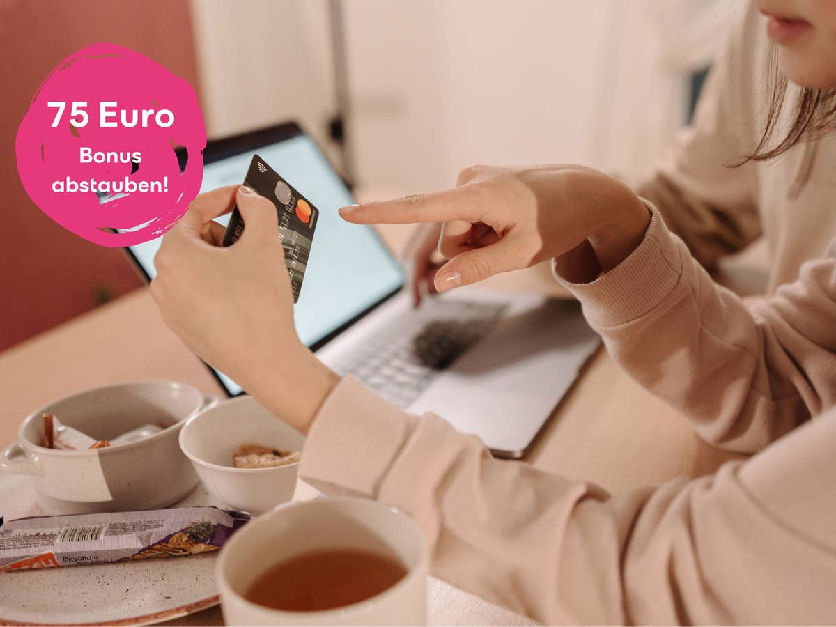 Kreditkarte mit 75 Euro Bonus Kreditkarte mit 75 Euro Bonus