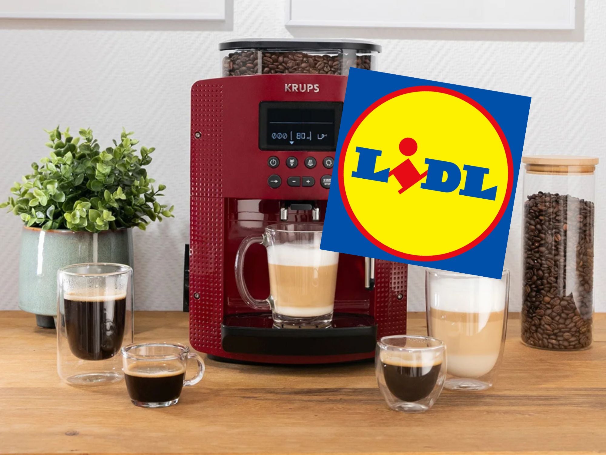 #66 Prozent Rabatt: Lidl schmeißt hochwertigen Krups Kaffeevollautomat raus