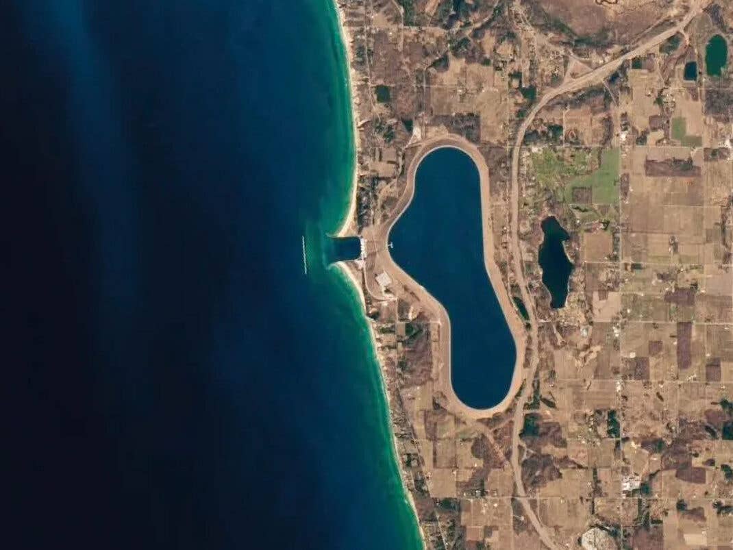 Lake Michigan in den USA wird bereits heute als Strom-Reservoir genutzt