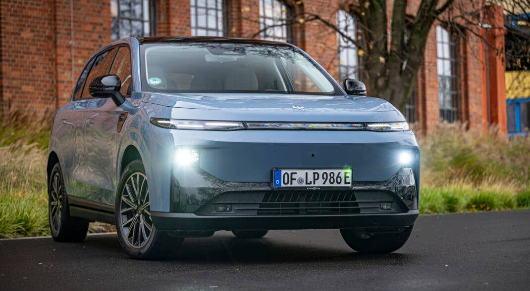 Leapmotor B10 - Frontansicht Scheinwerfer