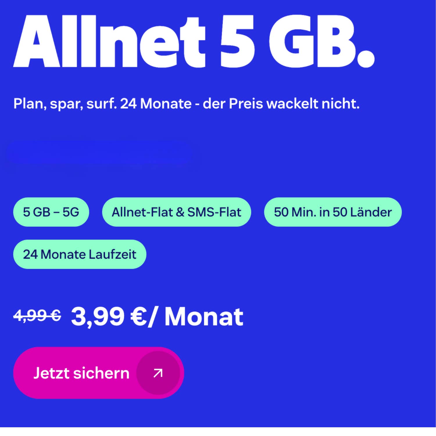 Lebara Allnet 5 GB Tarif