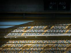 Leeres Stadion