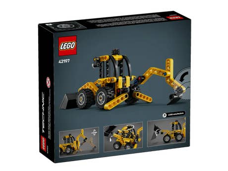Foto: Klemmbaustein Lego LEGO 42197 Baggerlader