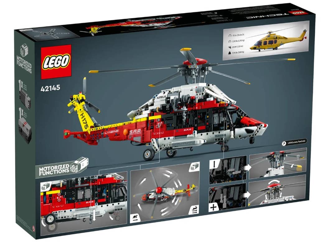Lego Airbus H175 Rettungshubschrauber 42145