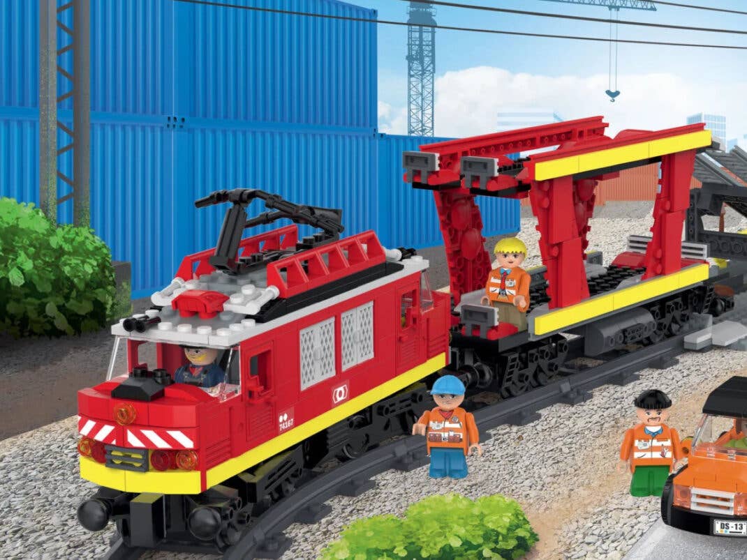 Lego-Alternative Lidl: Playtive Clippys Güterzug