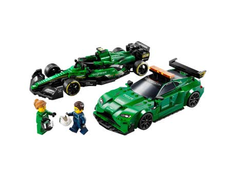 Foto: Klemmbaustein Lego Aston Martin Safety Car & AMR23 (76925)