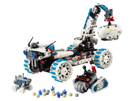 Foto: Klemmbaustein Lego Lunar Outpost Mondrover-Raumfahrzeug (42211)