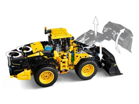 Foto: Klemmbaustein Lego Volvo L120 Electric Radlader (42209)