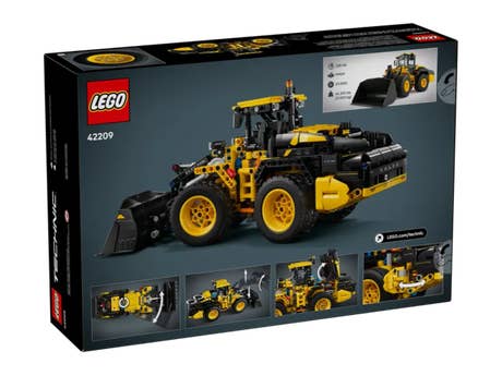 Foto: Klemmbaustein Lego Volvo L120 Electric Radlader (42209)