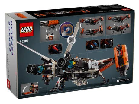 Foto: Klemmbaustein Lego VTOL Schwerlastraumfrachter LT81 (42181)