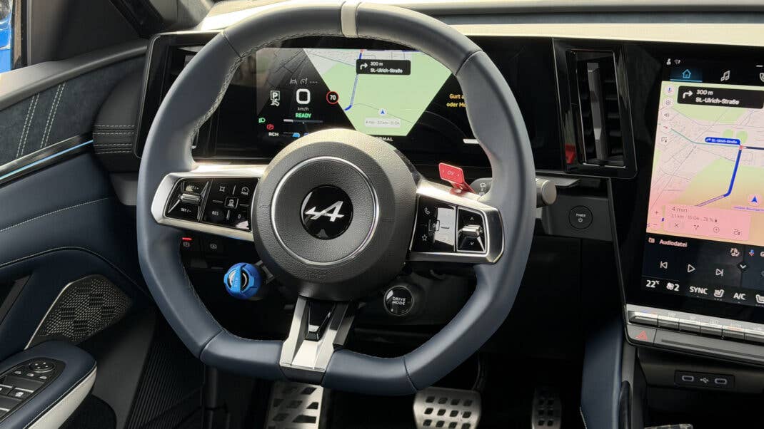 Alpine A390 GT Lenkrad