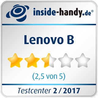 Testsiegel des Lenovo B