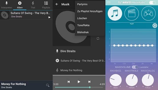 Lenovo C2: Musik-App und Maxxaudio-App