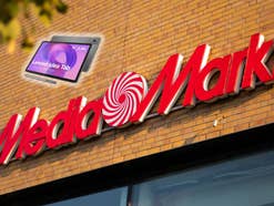 MediaMarkt Logo an einem Store
