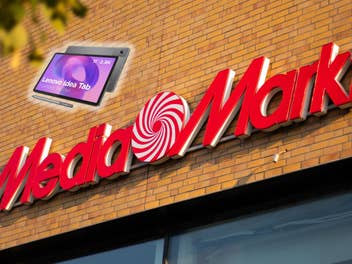 MediaMarkt Logo an einem Store