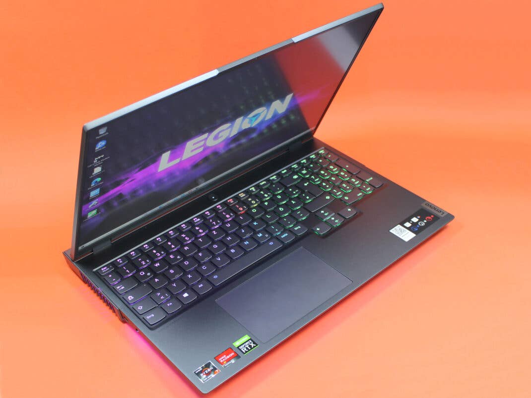 Das aktive Display des Lenovo Legion 7