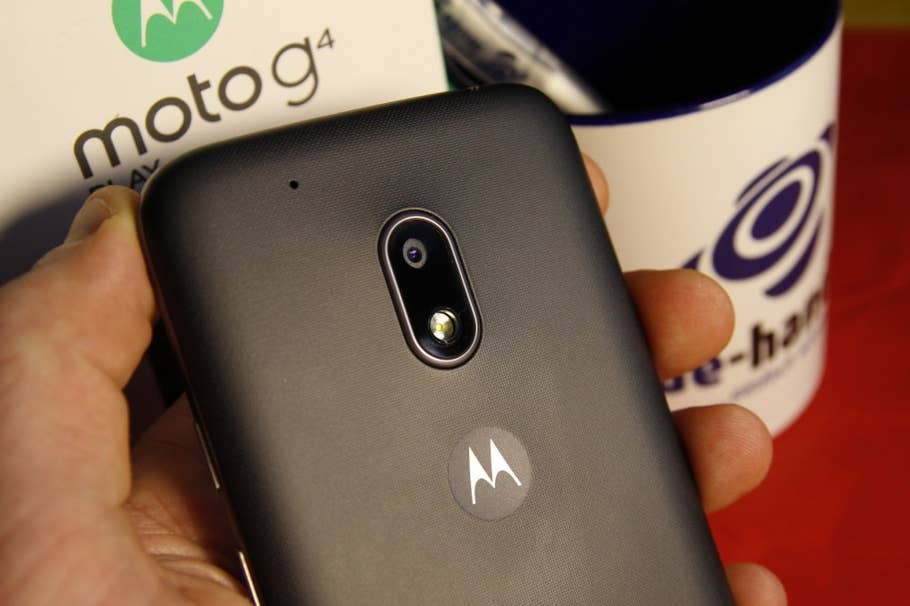 Lenovo Moto G4 Play Design und Verarbeitung