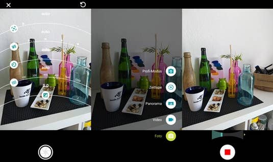 Kamera-App des Lenovo Moto G5 Plus