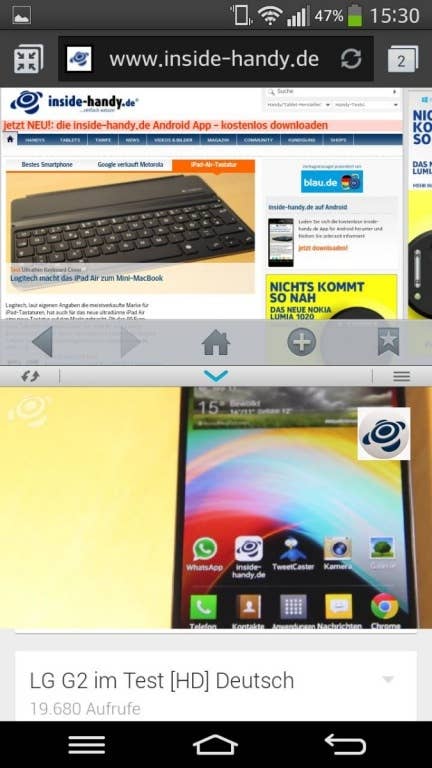 LG G Flex: Screenshots