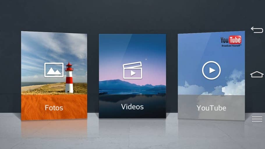 LG G Flex: Screenshots