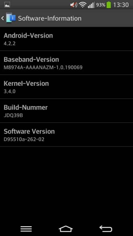 LG G Flex: Screenshots