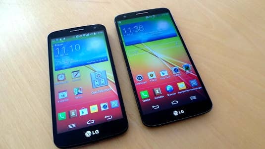LG G2 mini im Vergleich mit dem LG G2